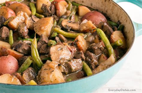 one-pan-beef-vegetable-skillet-recipe-everyday-dishes image