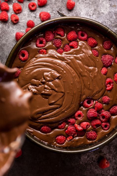 chocolate-raspberry-cheesecake-baker-by-nature image