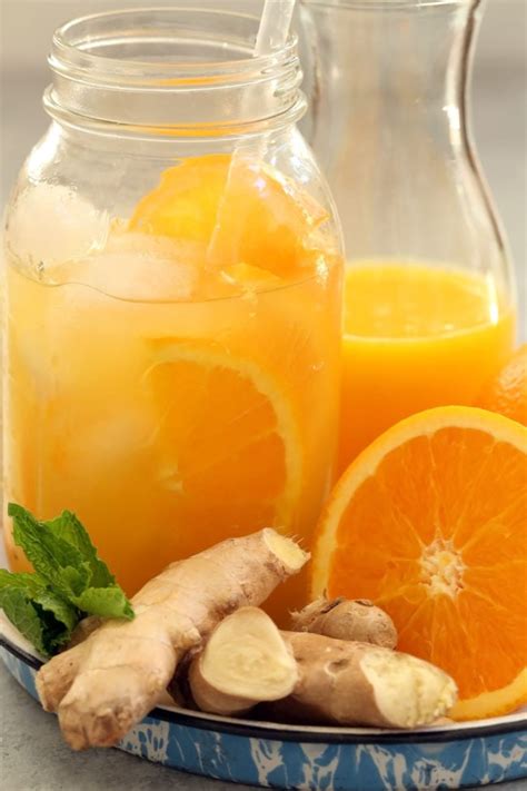 iced-orange-ginger-green-tea-the-harvest-kitchen image