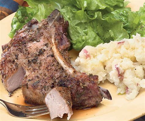 grilled-pork-rib-chops-with-fresh-herb-rub image