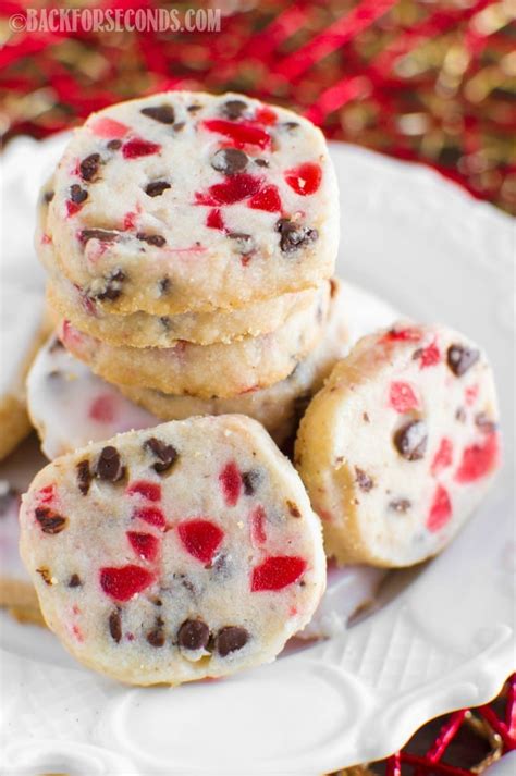 glazed-cherry-chocolate-chip-shortbread-cookies image