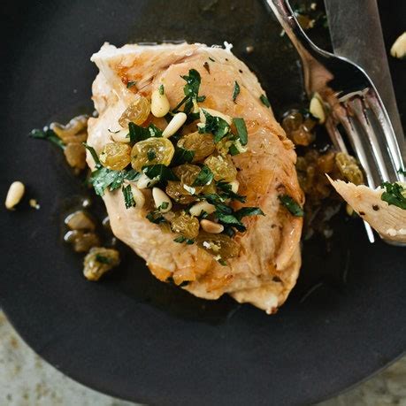 chicken-breasts-with-parsley-pine-nut-and-golden-raisin image