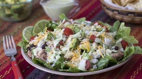 cilantro-lime-chicken-taco-salad-instant-pot image