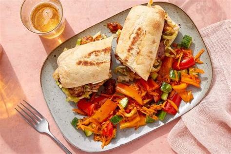 hoisin-chicken-sandwiches-with-carrot-pepper-slaw image