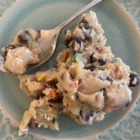 edible-cookie-dough-for-one-recipe-eggless image