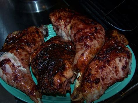 cherry-glazed-turkey-breast-recipe-cdkitchencom image
