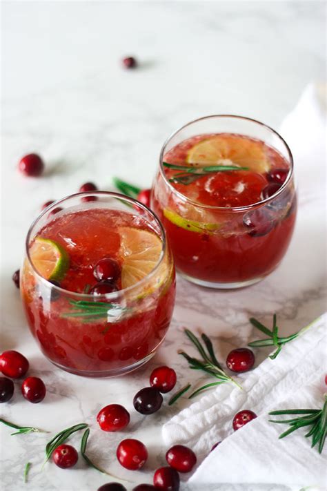 cranberry-rosemary-bourbon-cocktails-the-home image