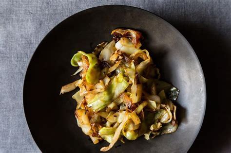 madhur-jaffreys-stir-fried-cabbage-with-fennel-seeds image