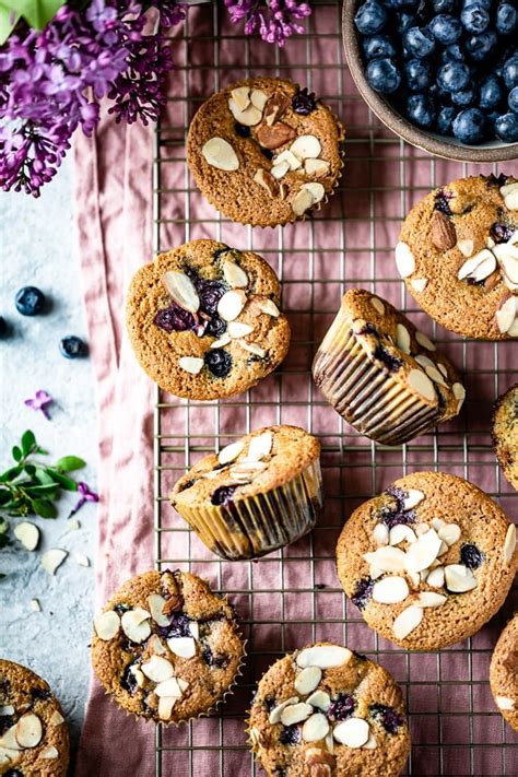 almond-flour-blueberry-muffins-low-carb-gluten image