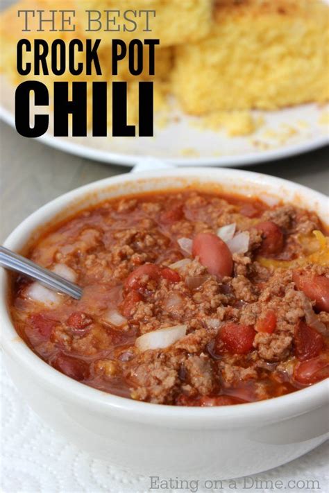 crockpot-chili-recipe-simple-slow-cooker-chili image