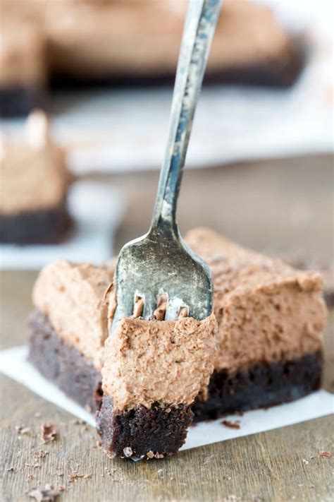 chocolate-mousse-brownie-recipe-i-heart-eating image