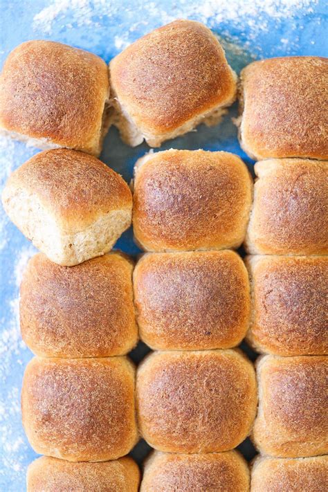 honey-whole-wheat-dinner-rolls-damn-delicious image