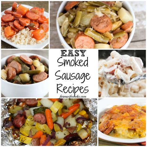 easy-smoked-sausage-recipes-the-farmwife-cooks image
