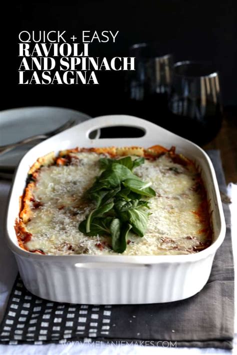 quick-and-easy-ravioli-and-spinach-lasagna-melanie image