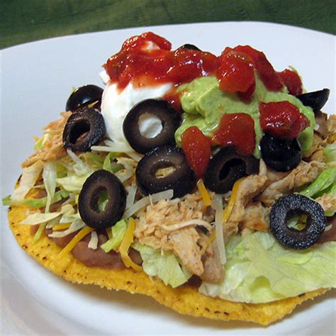 chili-lime-chicken-tostadas-tasty-kitchen image