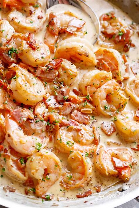 carbonara-shrimp-alfredo-with-bacon-cafe-delites image