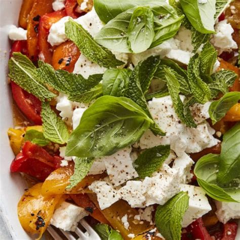charred-pepper-salad-with-feta-whats-gaby-cooking image