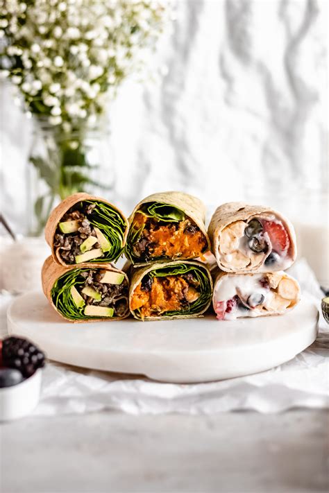 high-protein-vegan-breakfast-burrito-3-ways-the image