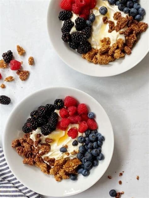 greek-yogurt-with-granola-and-fruit-my-casual-pantry image