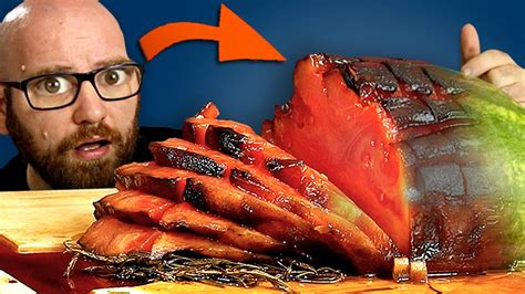 how-to-make-smoked-watermelon-ham-youtube image