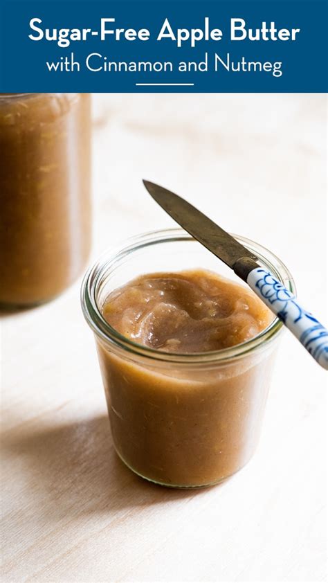 sugar-free-apple-butter-only-3-ingredients-the image