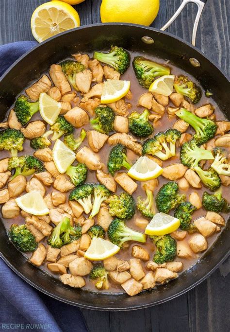 lemon-honey-chicken-and-broccoli-stir-fry image