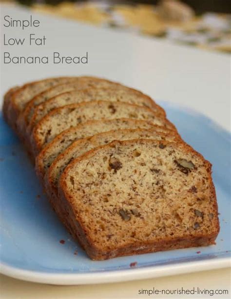 simple-low-fat-banana-bread image