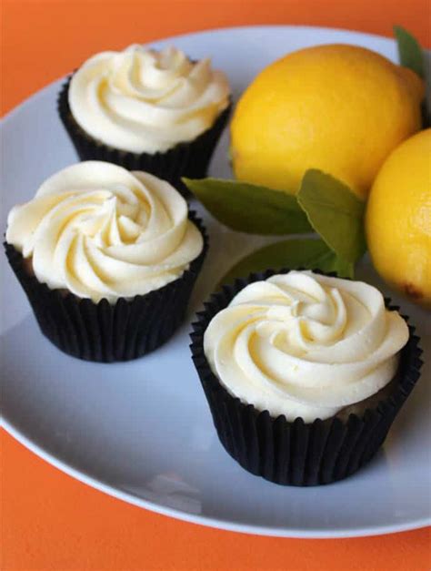vegan-lemon-cupcakes-with-buttercream-icing image