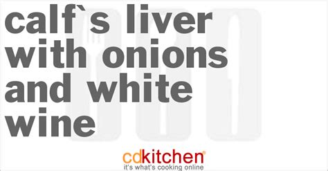 calfs-liver-with-onions-and-white-wine image