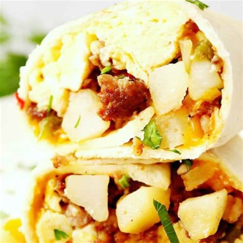 freezer-breakfast-burritos-crunchy-creamy-sweet image