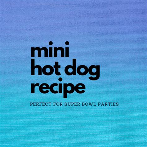 mini-hot-dog-appetizer-recipe-with-3-sauce-options image