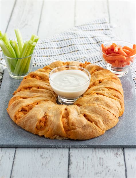 buffalo-chicken-crescent-ring-my-heavenly image