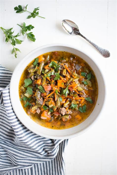 easy-instant-pot-beef-minestrone-soup-real-food image