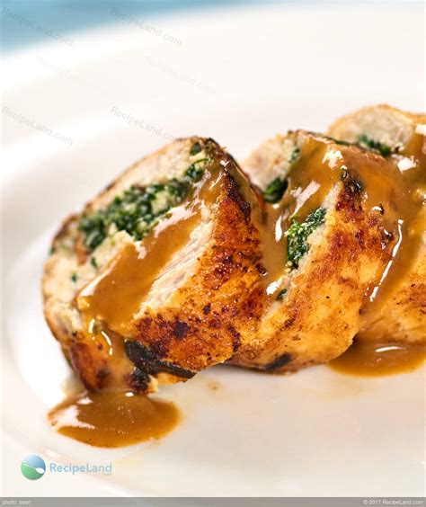 spinach-ricotta-stuffed-chicken-breasts-with-lemon image