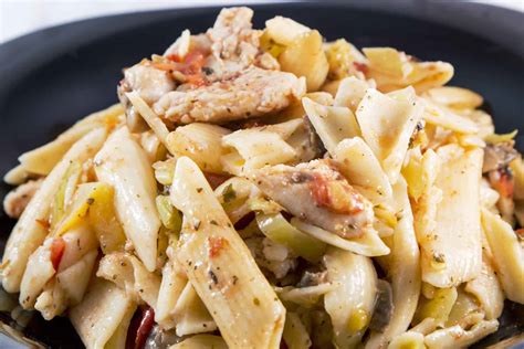smoked-chicken-salad-with-penne-pasta image