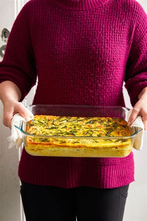 breakfast-casserole-with-spinach-and-feta-skinnytaste image