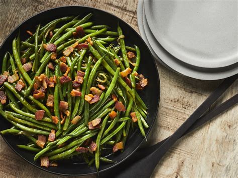 smothered-green-beans-recipe-southern-living image