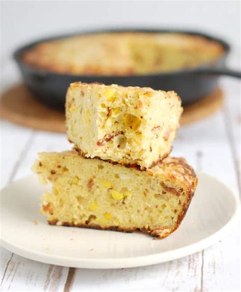 smoked-cornbread-with-bacon-and-chipotle-peppers image