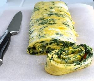 egg-white-spinach-omelet-recipe-for-ketogenic image