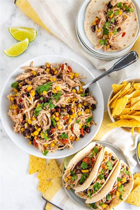 easy-crockpot-mexican-chicken-easy-dinner-ideas image