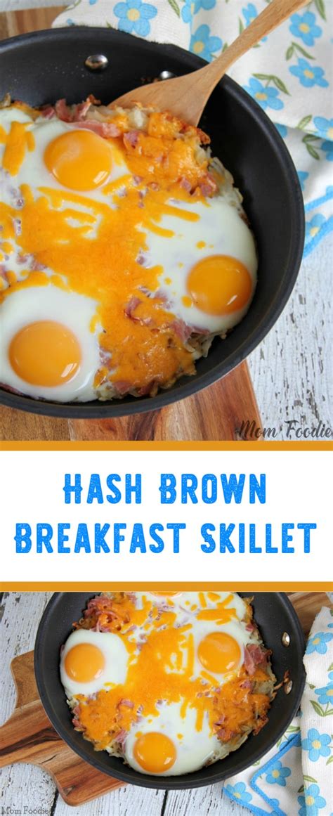 hash-brown-breakfast-skillet-with-ham-eggs-and-cheese image