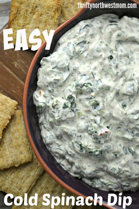 easy-to-make-cold-spinach-dip-recipe-thrifty-nw image
