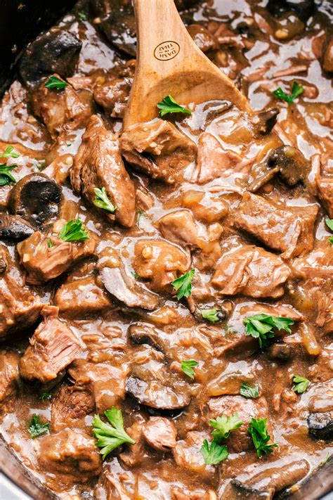 slow-cooker-beef-tips-with-mushrooms-the-food-cafe image