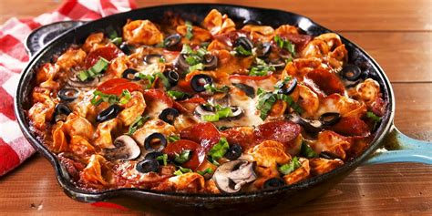 best-pizza-tortellini-bake-recipe-how-to-make-pizza image