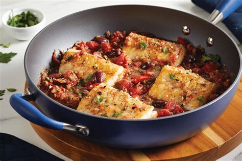 pan-roasted-cod-with-puttanesca-anolon-cookware image