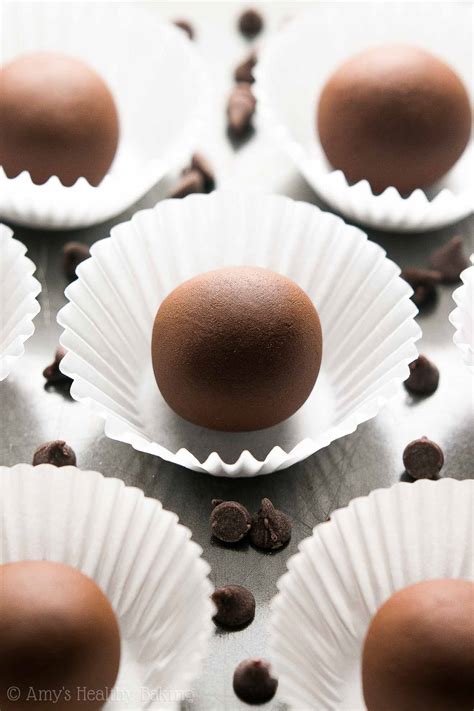 healthy-dark-chocolate-mocha-truffles-amys-healthy image