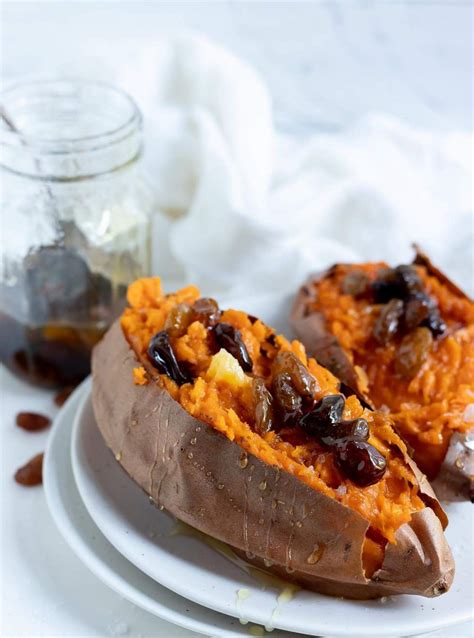 roasted-sweet-potatoes-with-honey-raisins image