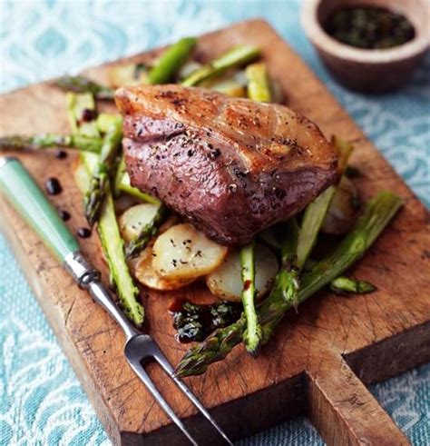 roasted-lamb-rump-with-potatoes-asparagus-and image