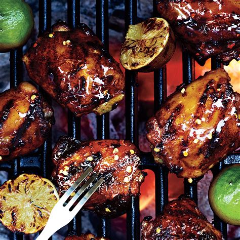 grilled-chicken-thighs-with-ancho-tequila-glaze-recipe-1 image