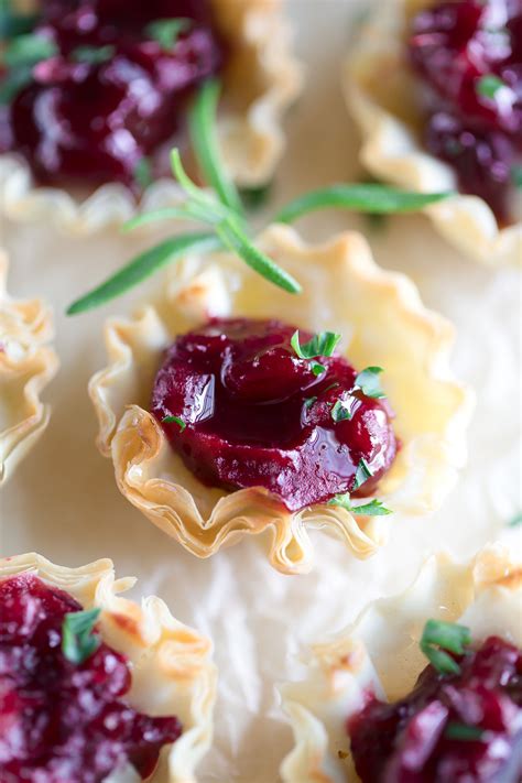cranberry-brie-phyllo-cups-an-easy-appetizer image